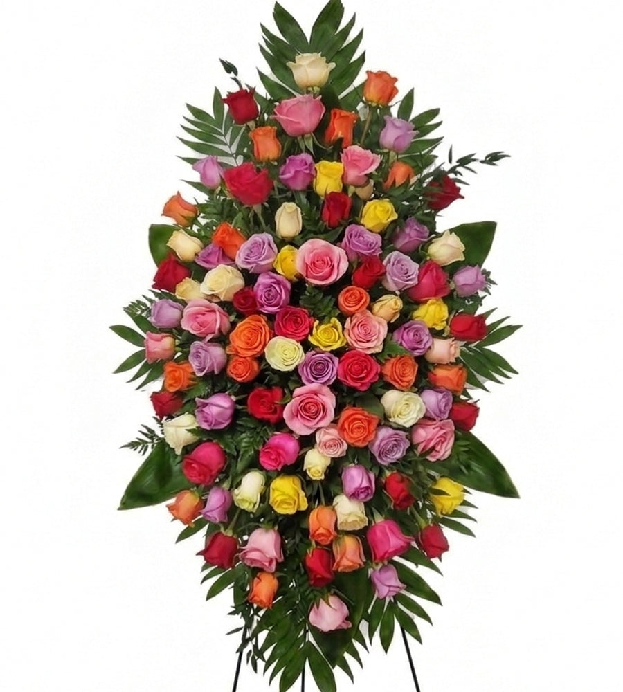 30 Roses Spray Rose Garden Spray | Georgewood Florist