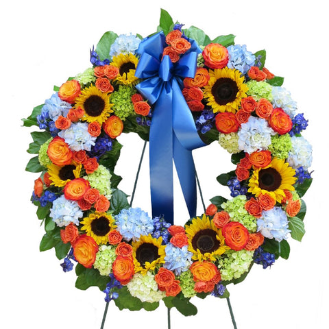 Bright Blessings Wreath